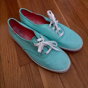 Mint green Keds